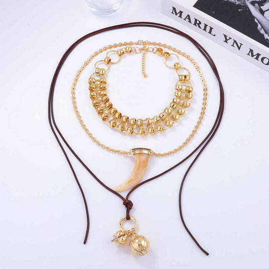 Boho Tusker Necklace