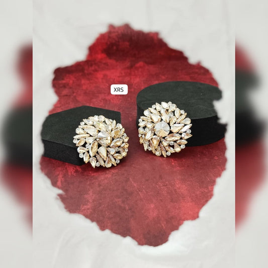 Celeste Round Statement Earring