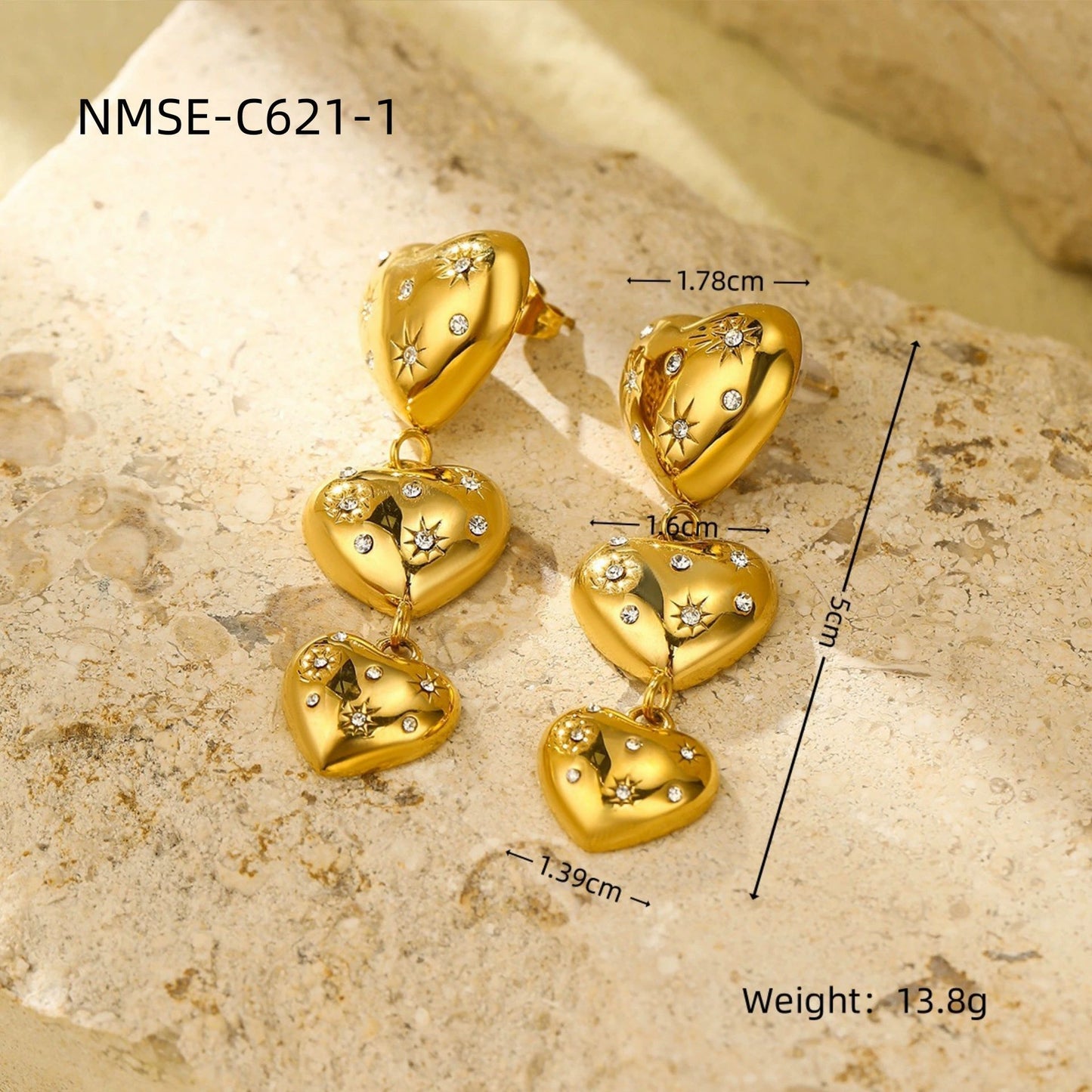 Conste Heart Earring