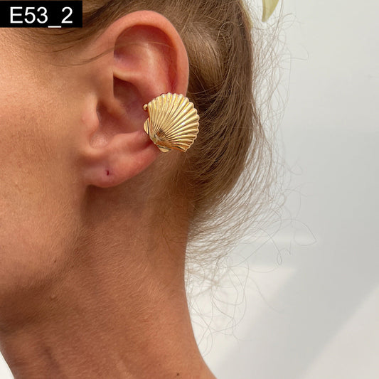 Coastal Gilded Earcuffs