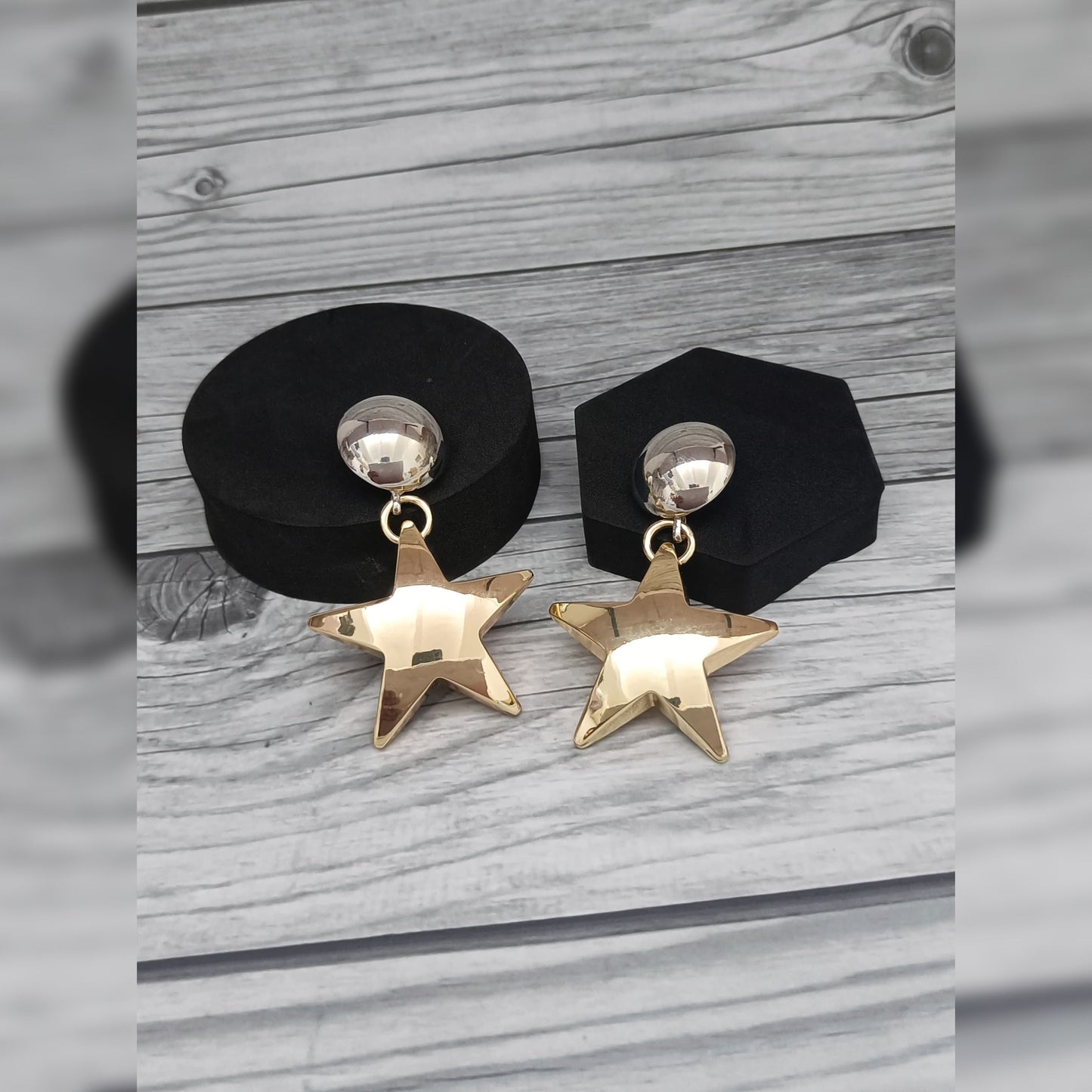 Star Gold Earring