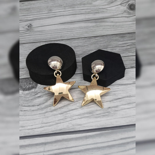 Star Gold Earring