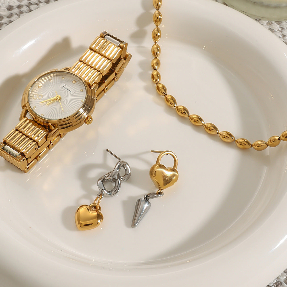 Heart and Dagger Earring