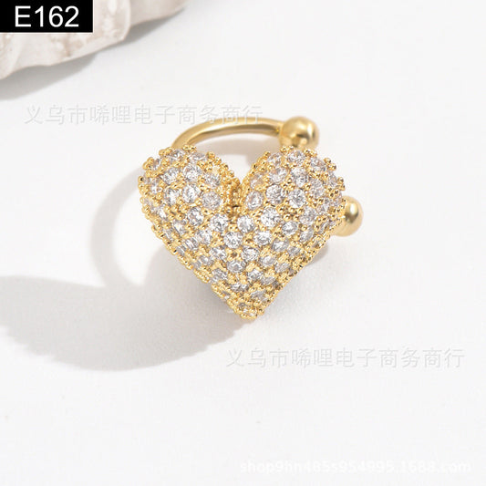 Mini Heart Earcuff - E162