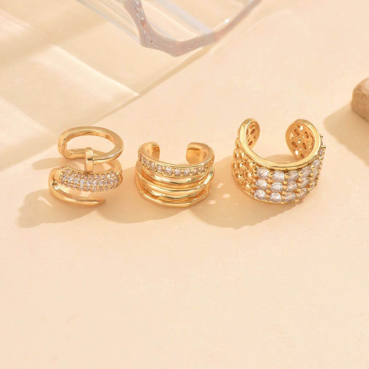 Luxe Layered Earuffs