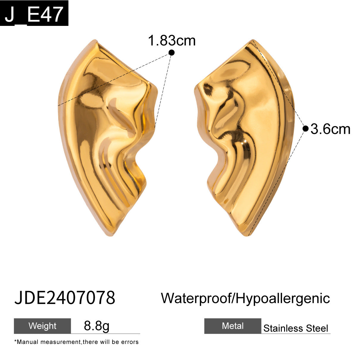 Oracle Arc Earring - E47