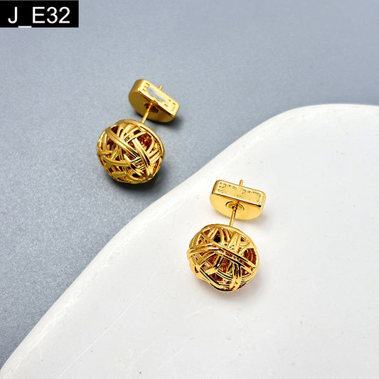 Filigree Orb Studs