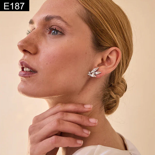 Marquise Flare Earring - E187