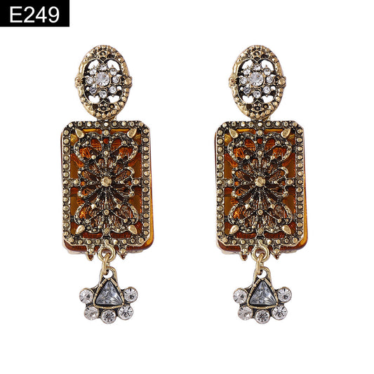 Byzantine Empress Earring - E249