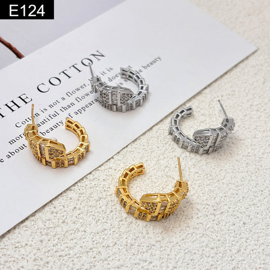 Serpent Hoop Earring - E124