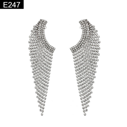 Nebula Fringe Earring - E247