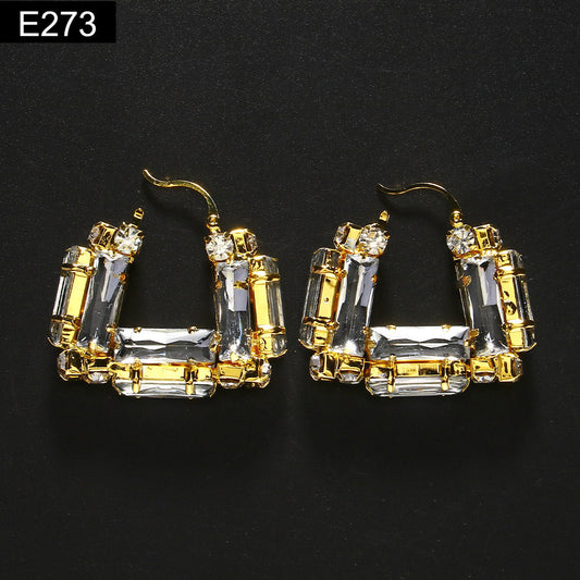 Glass Citadel Earring - E273