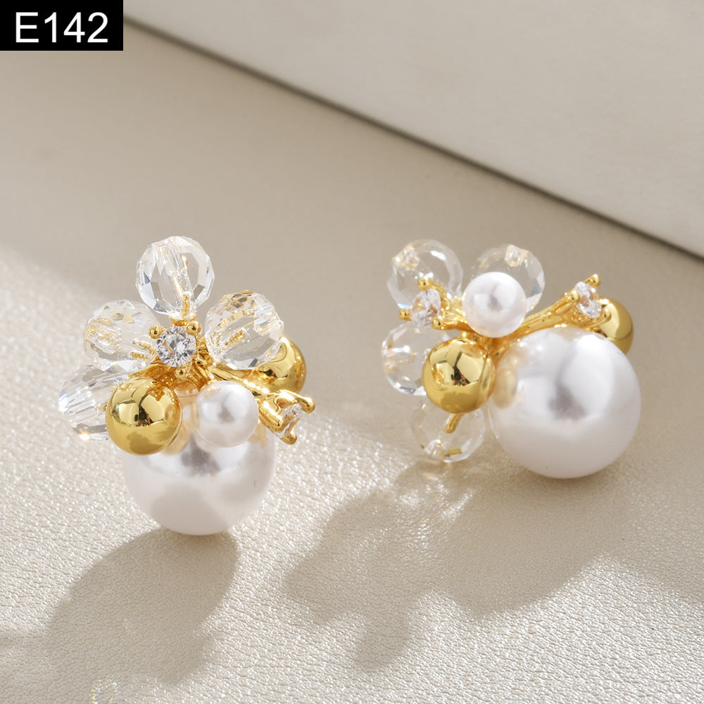 Pearl Nest Earring - E142
