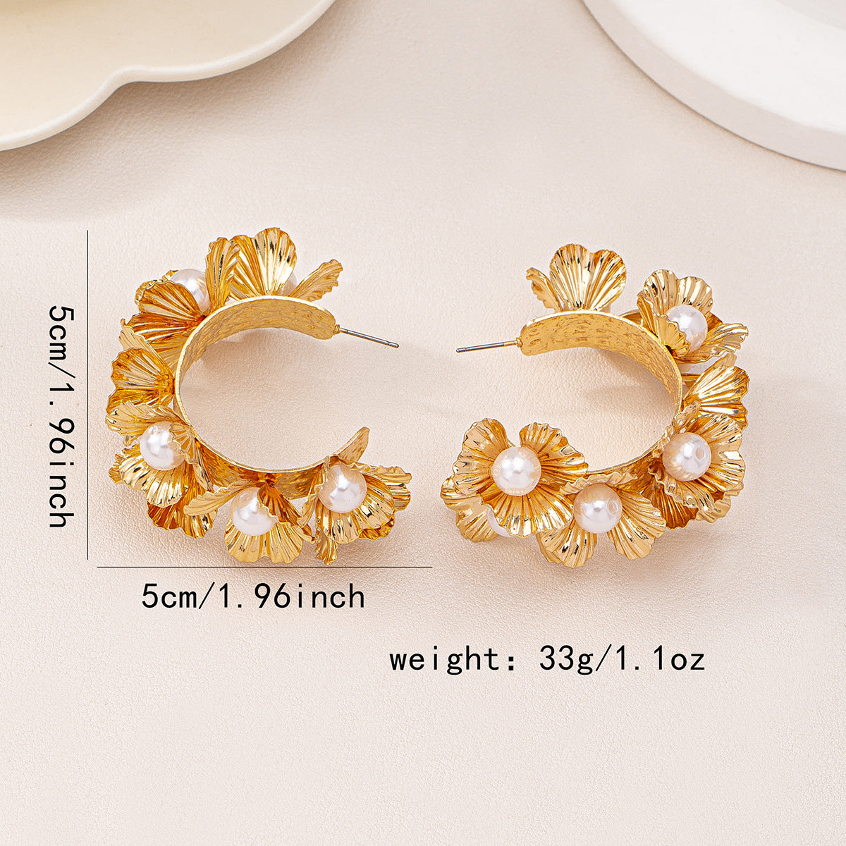 Florabelle Hoop Earring