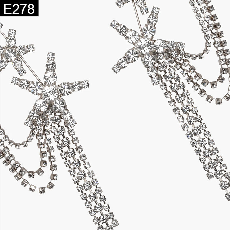 Midnight Meteor Earring - E278