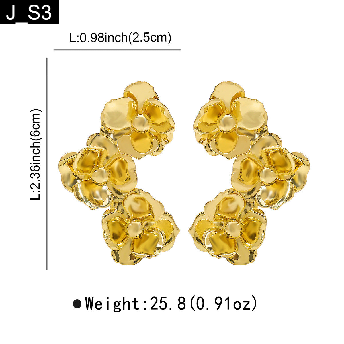Gilded Gardenia Set - S3