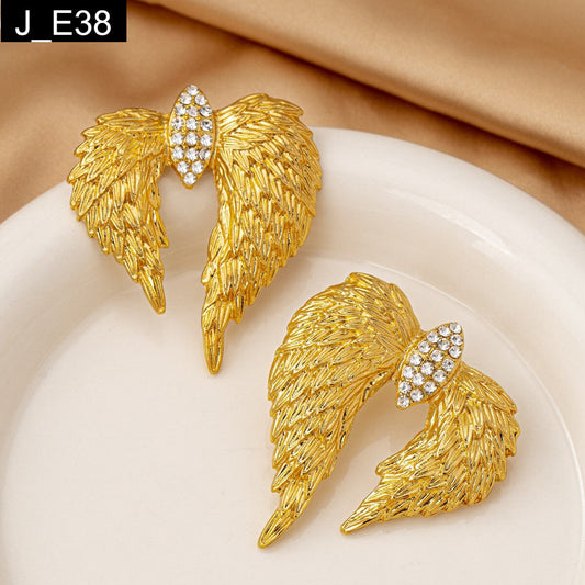 Celestial Feather Earring