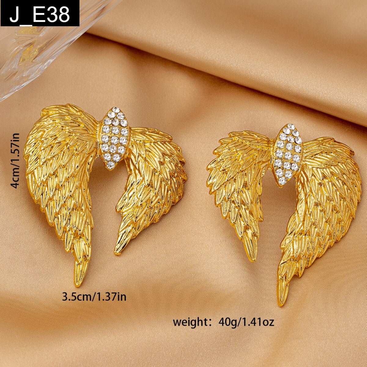 Celestial Feather Earring - E38