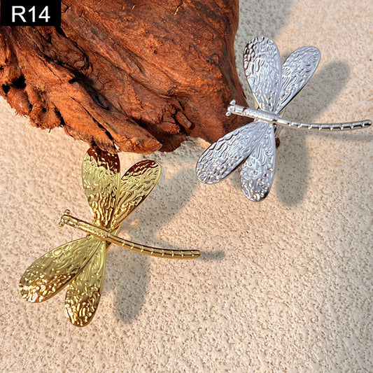 Dragonfly Textured Ring - R14