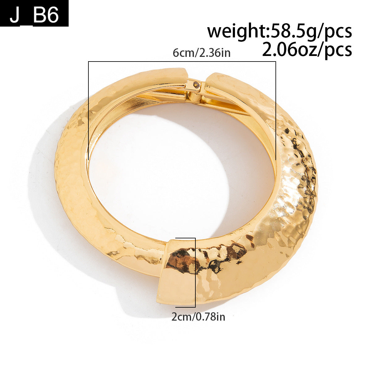 Helios Hammered Handcuff