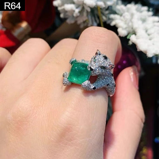 Midnight Panther Ring - R64