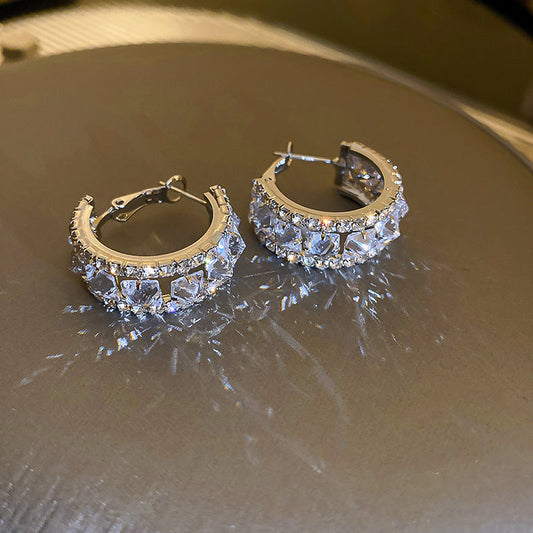 Polaris Pave Earring