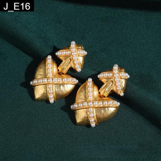 Venetian Seal Earring