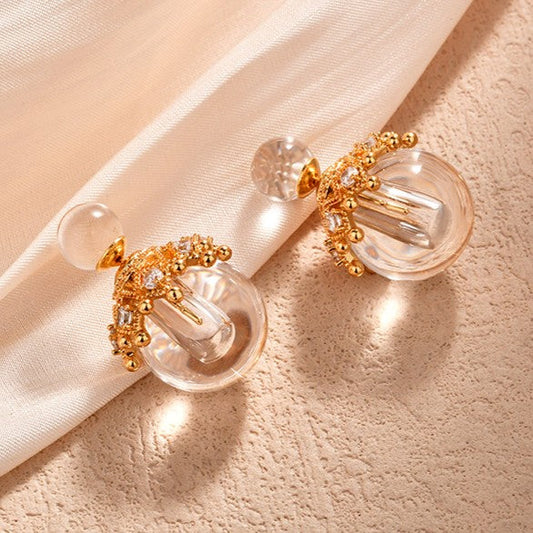 Sphere Crown Earring