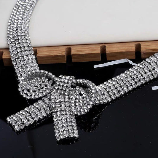 Shine On Bow Necklace