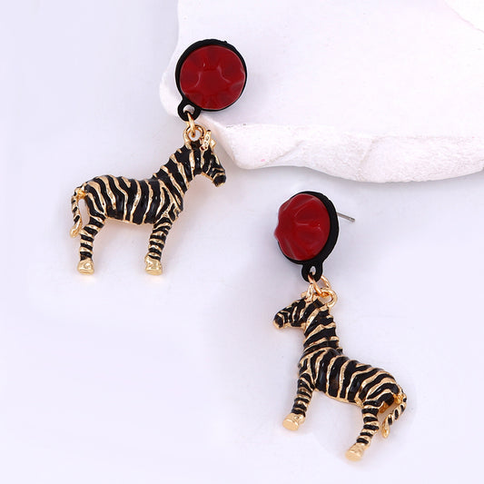 Zebra Stripe Earring