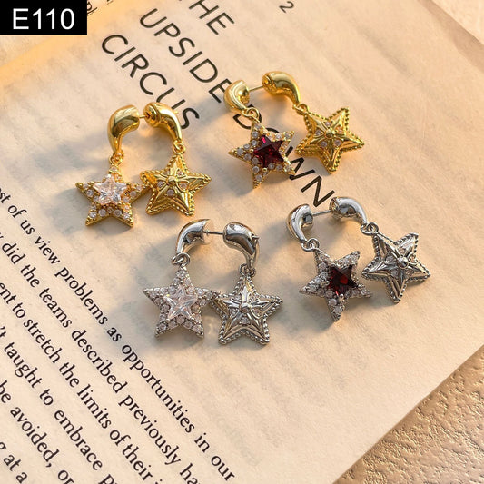 Star Dangle Earring - E110