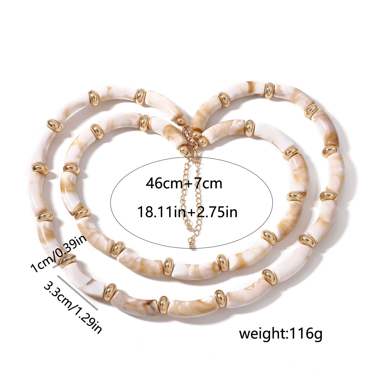 Marbled Earth Necklace