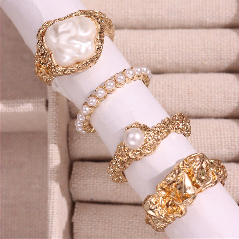 Coastal Luxe Rings - Set of 4