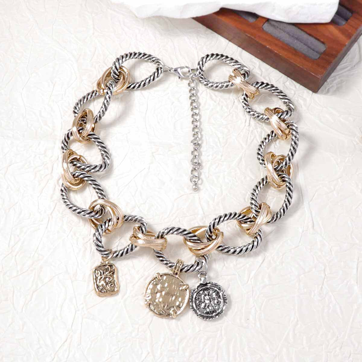 Amulet Link Necklace