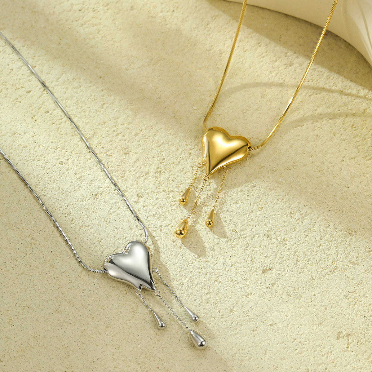 Heart Drip Necklace