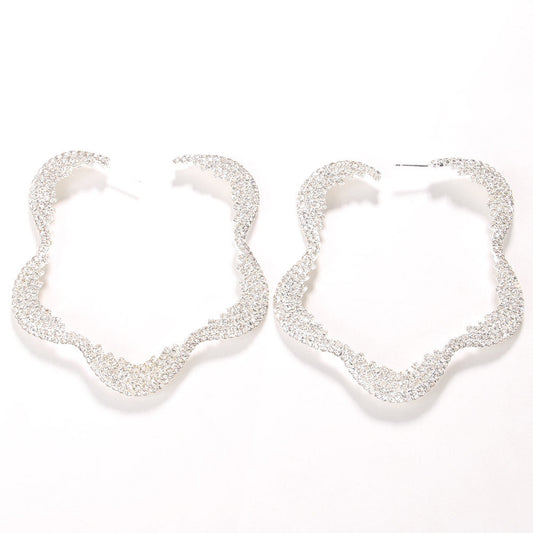 Floral Fluid Hoops