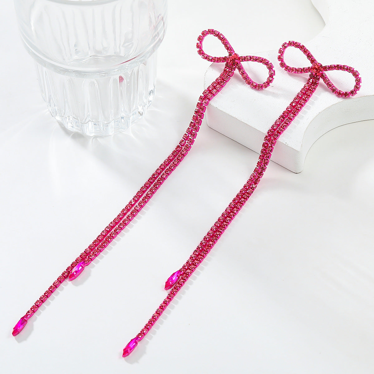 Ribbon Cascade Earring