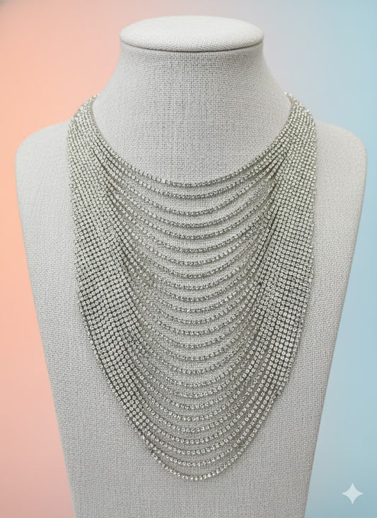 Glacial Zirconia Necklace