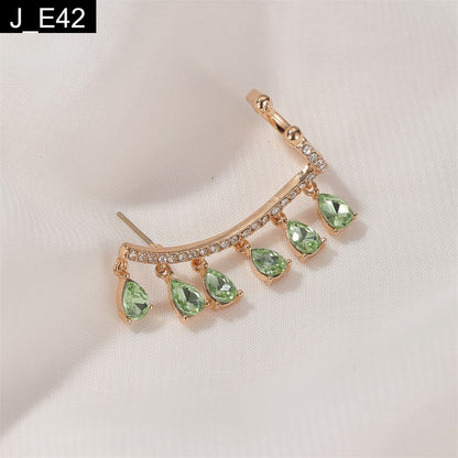 Shimmering Dewdrop Earcuffs - E42