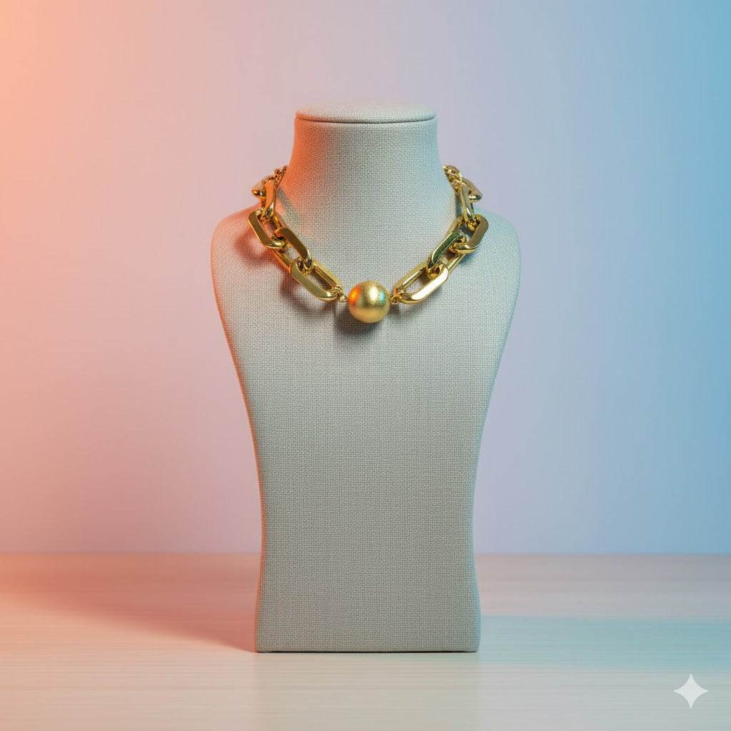 Solo Orbit Necklace