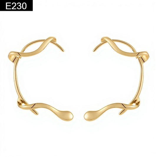 Thalassa Wave Earcuff - E230