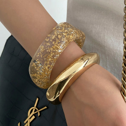 Amber Gilt Bracelets