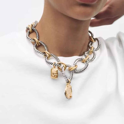 Amulet Link Necklace