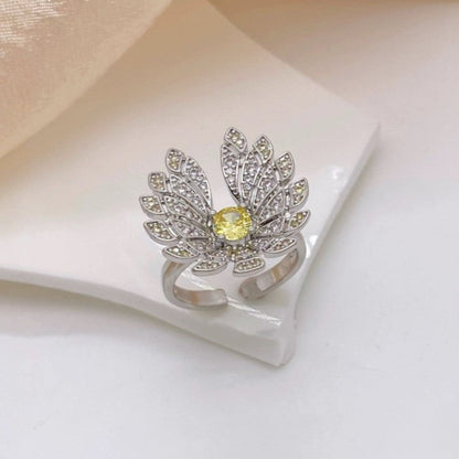 Astrea Floral Ring