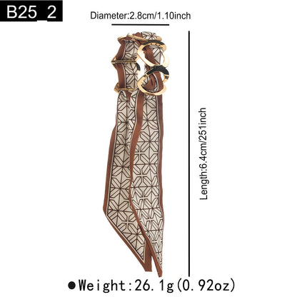 Scarf Accent Handcuff - B25