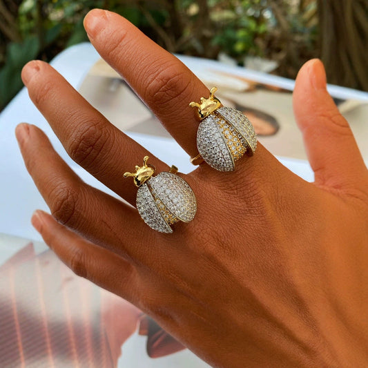 Bijou Beetle Ring