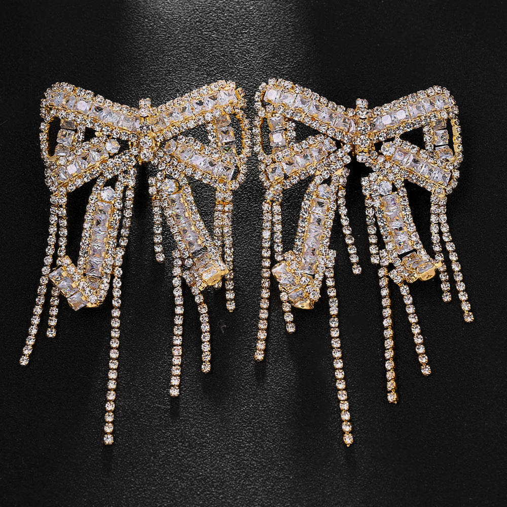 Embellished Belle Bow Earring