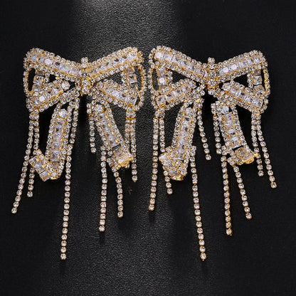 Embellished Belle Bow Earring