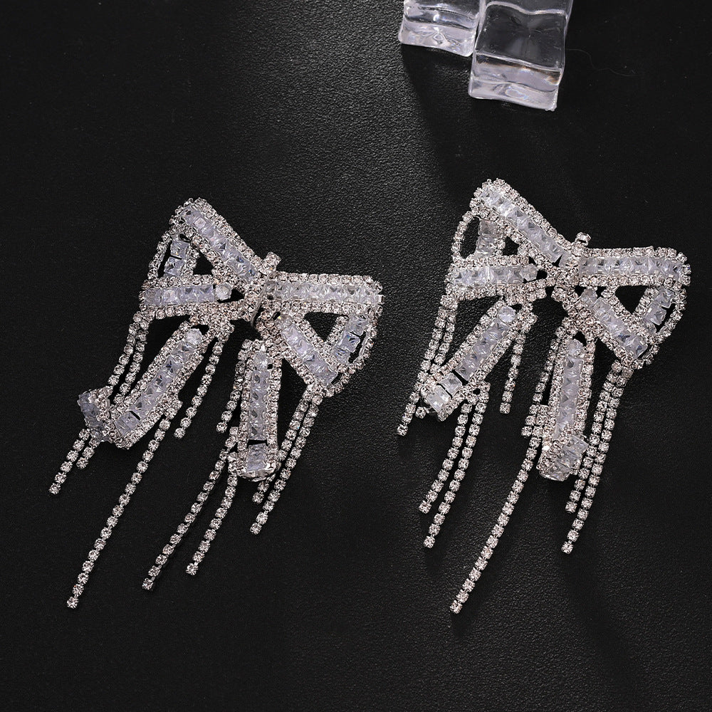 Embellished Belle Bow Earring