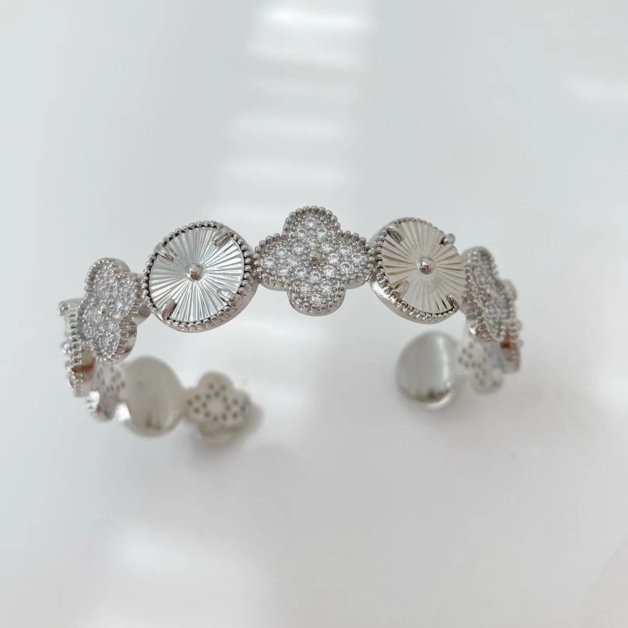 Clover and Sunburst Bracelet